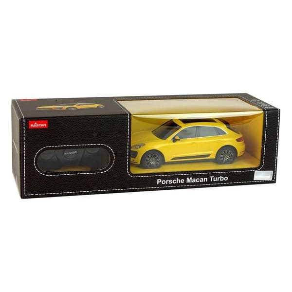 Auto R/C Porsche Macan Turbo 1:24 Rastar Gul
