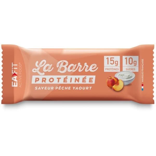EAFIT - The Peach/Yogurt proteinbar - Display med 24 barer