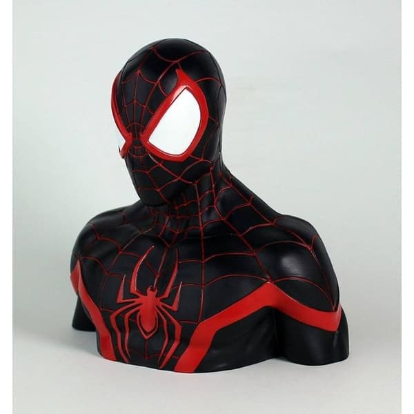 Semic - Marvel - Spider-Man (Miles Morales) spargrisbyst 25 cm