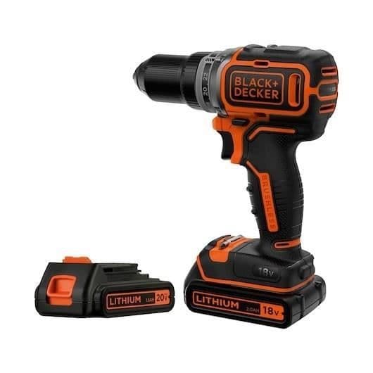 BLACK + DECKER BL186K1B2-QW 18V LITIUM SLÖRBORSTLÖS BORR
