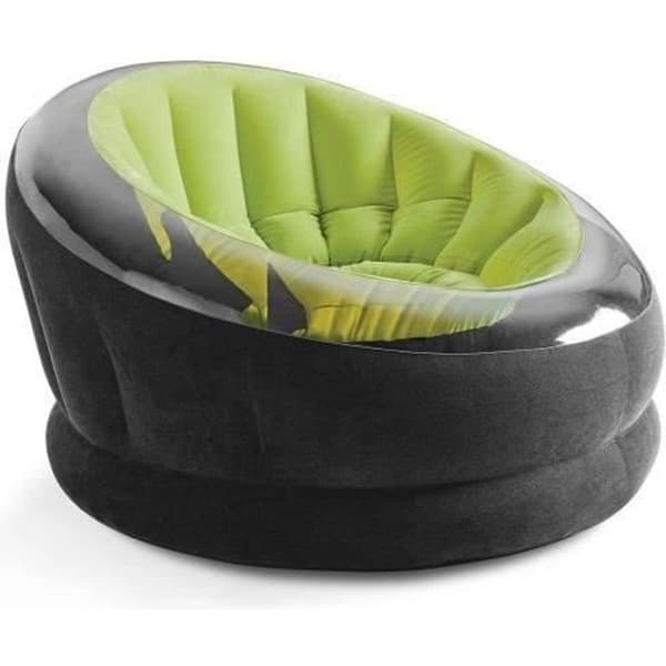 INTEX Uppblåsbar Onyxstol - Grön