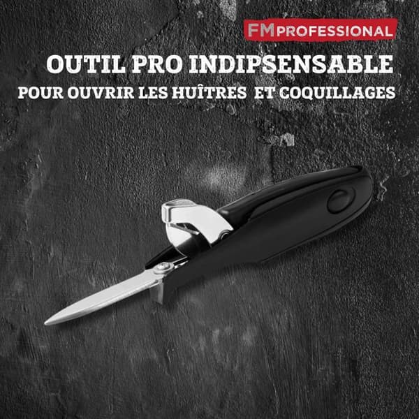 Ostronkniv 2 i 1 18 cm FM Professional Divers