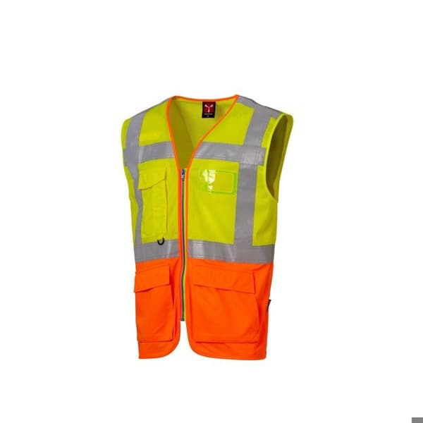 Payper Wear Extra Mesh säkerhetsväst - fluorescerande gul/ fluorescerande orange