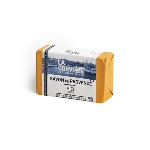 La corvette Savon de Provence MIEL – 100g