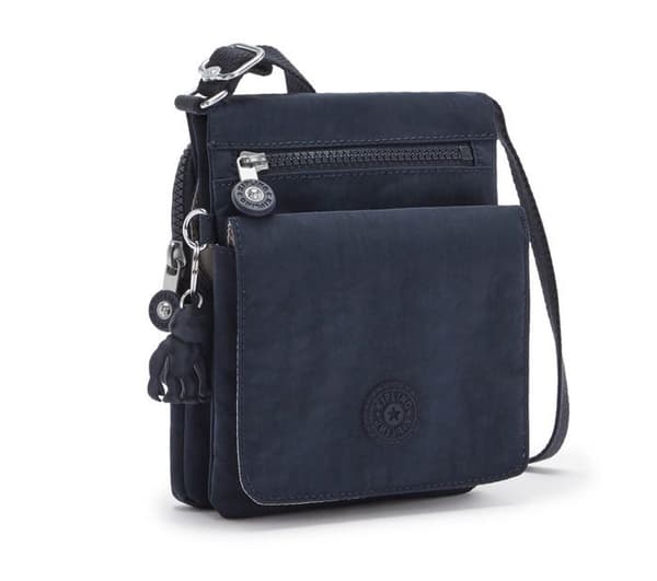 Crossbody axelväska - kipling - Basic New Eldorado - Blå - 100% polyamid - Blandat