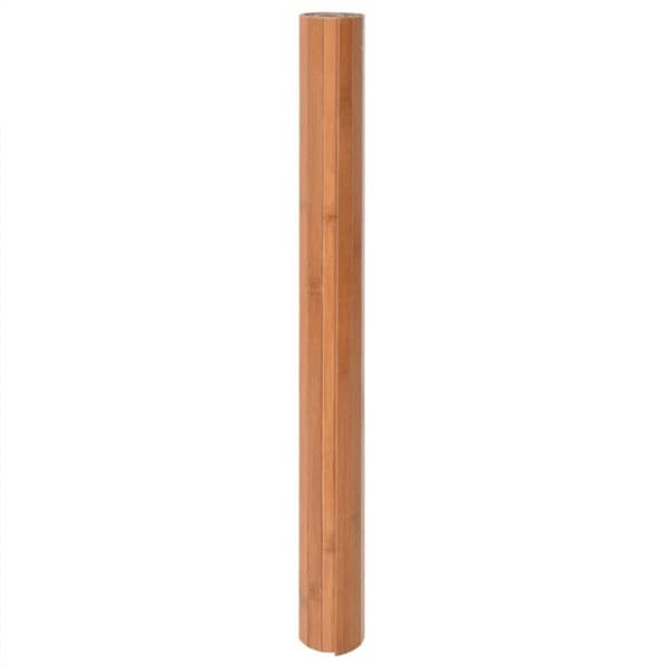 Matta - VIDAXL - Rektangulär - 100x100 cm - Bambu - Halkfri