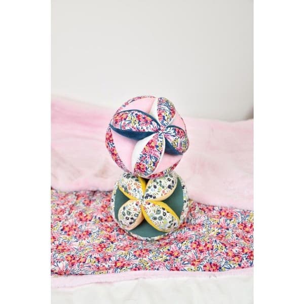 Sensoriska bollar Lejon boh'aime - DOUDOU ET COMPAGNIE - Gosedjur/Doudous - Gul