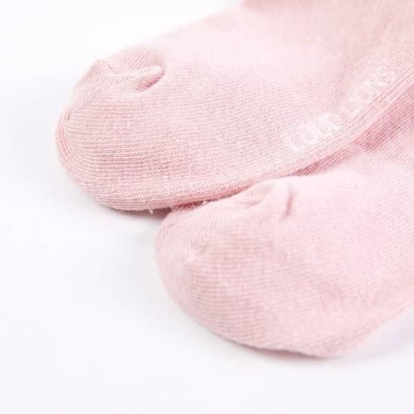Barnstrumpor - vidaXL - Ljusrosa - 75% bomull - Elastisk storlek - Unisex