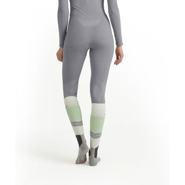 Legging dam Falke Wool-Tech - grå/melerad