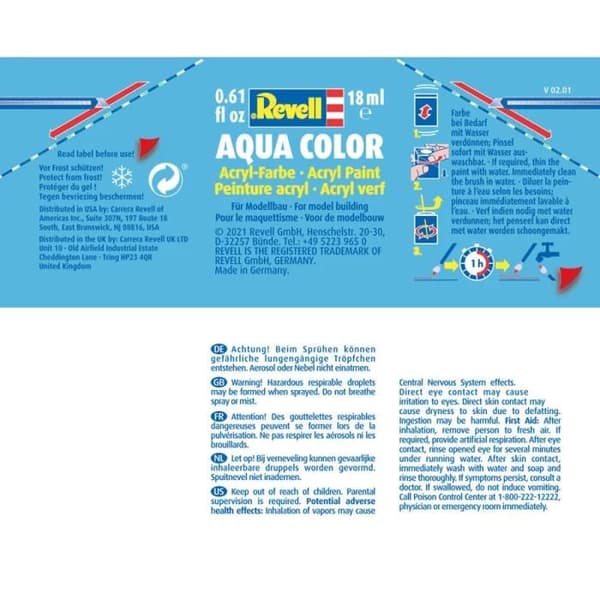 Revell - 36154 - Aqua Midnight Blue Brilliant