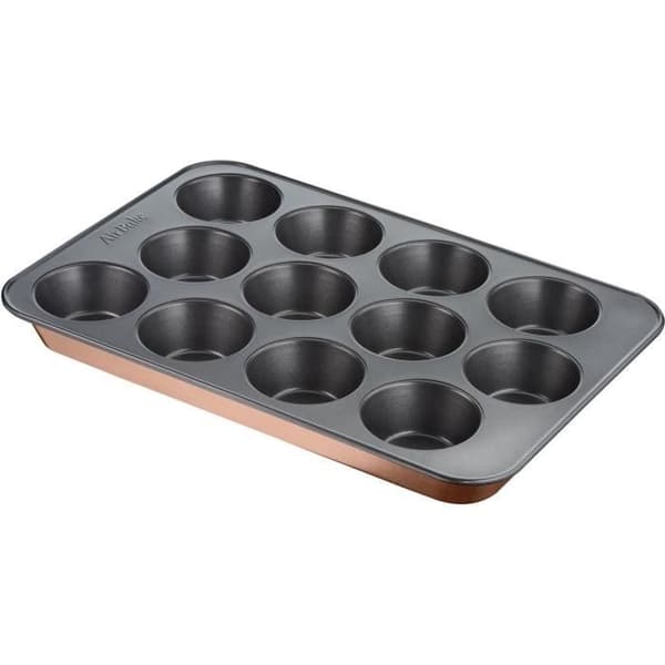 TEFAL Muffinsform 12 st Airbake - 29x41 cm - Stål