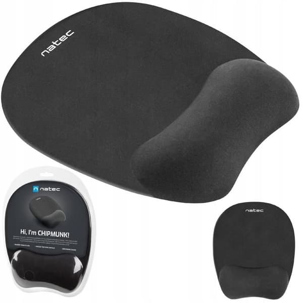 A4Tech X7-200MP Musmatta - Svart - Gummi och polypropen - 25x20cm