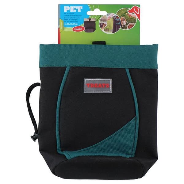 Hopfällbar Pet Treat-påse (blå)