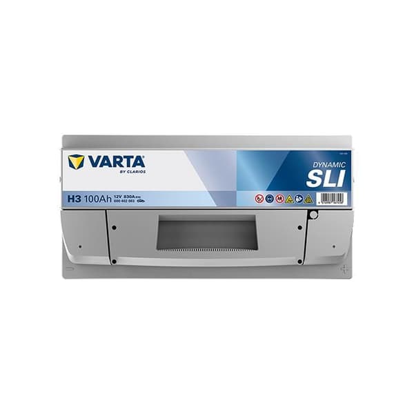 Varta Silver Dynamic L5 H3 12V 100Ah / 830A 600402083 startbatteri