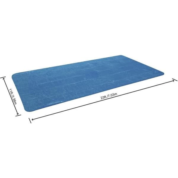 Solskydd för rektangulär ovanjordspool 671 x 366 cm eller 732 x 366 cm - BESTWAY