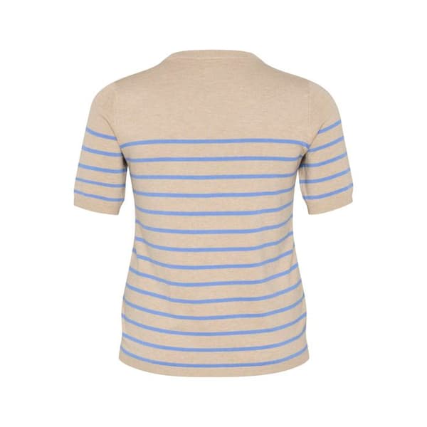 T-shirt randig dam KAFFE Curve Lizzy
