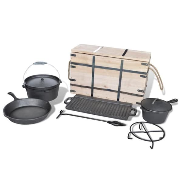 Set med kokkärl kokkärl 9 st