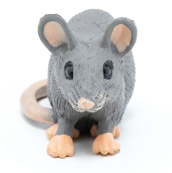 Grå musfigur - PAPO - Från 3 år - Blandad