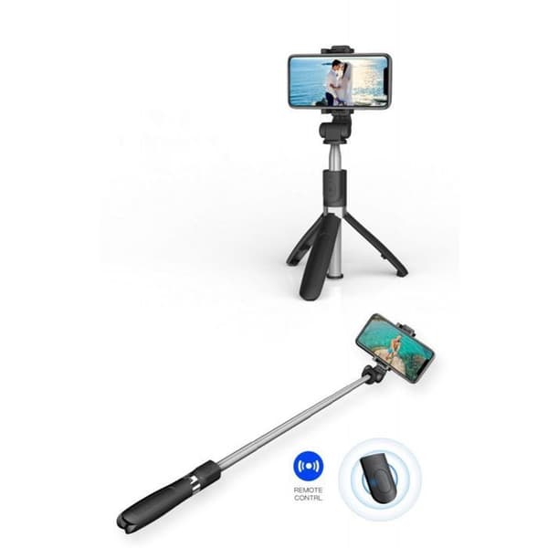 Bluetooth-stativ Tech-Protect L01S för smartphones iPhone och Samsung