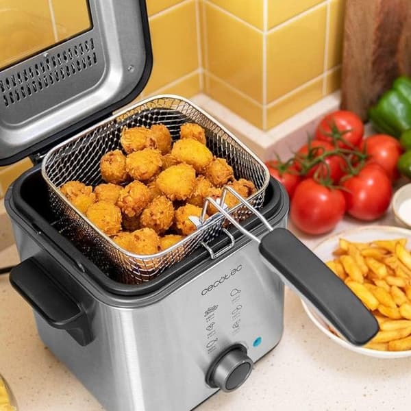 Cecotec Elektrisk Fritös CleanFry Advance 1500 Black d’1