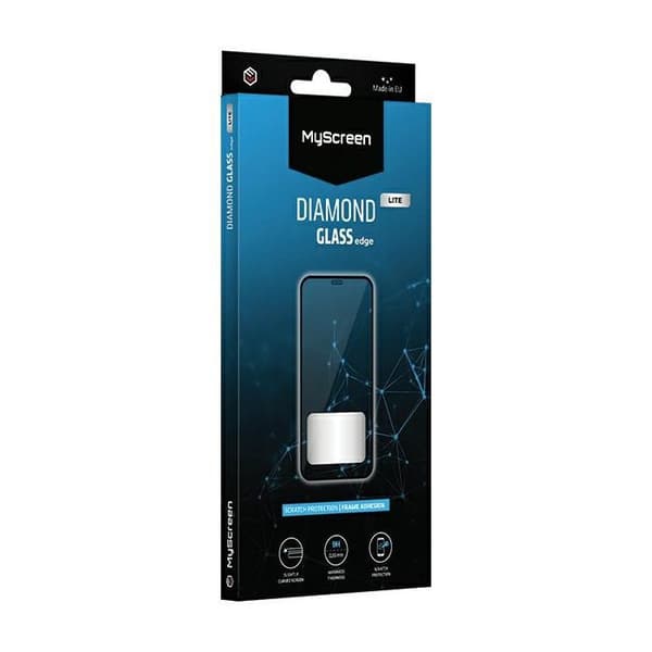 Härdat glas för Xiaomi Redmi Note 10 Pro MS Diamond Full Glue Svart
