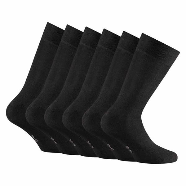 Rohner Strumpor Mix - ,Förpackning med 6, Bomull 6-pack