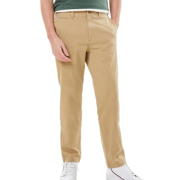 Beige Canvas Byxor Herr Dockers Loose