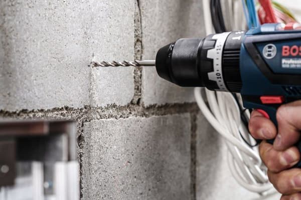 Betongborr - Bosch - HEX-5 - 5 delar - Karbid - Hög prestanda