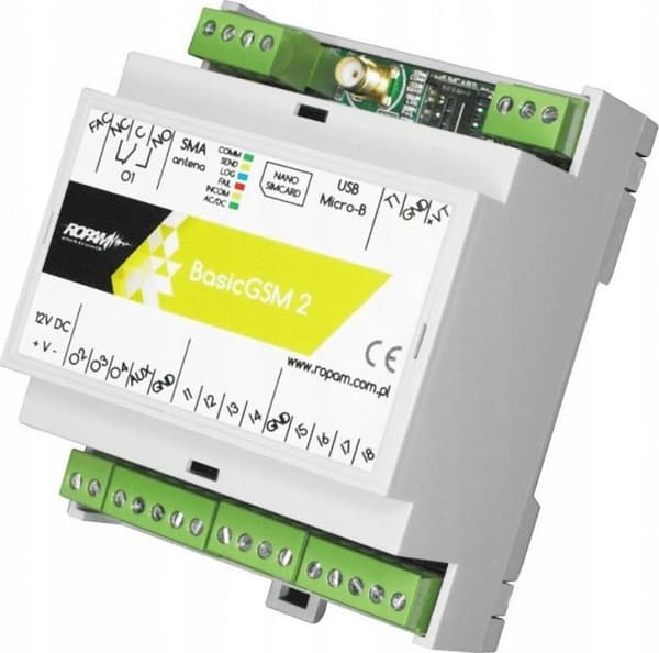 Modem - ROPAM - BASICGSM-D4M 2 - Gränssnitt SMA - GSM-teknik - Router