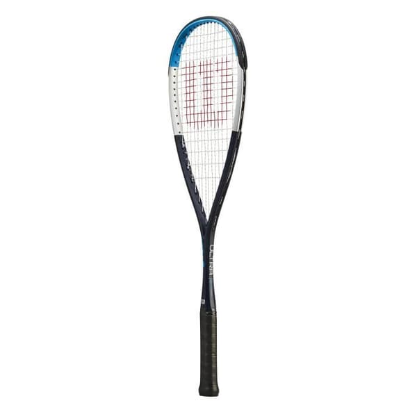 Wilson Ultra CV 21 squashracket - Svart/Vit/Blå, vuxen