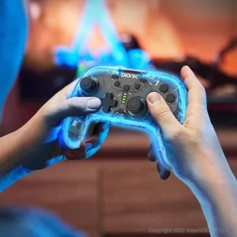Manette Gaming Bionik Sirex Neoglow för Nintendo Switch