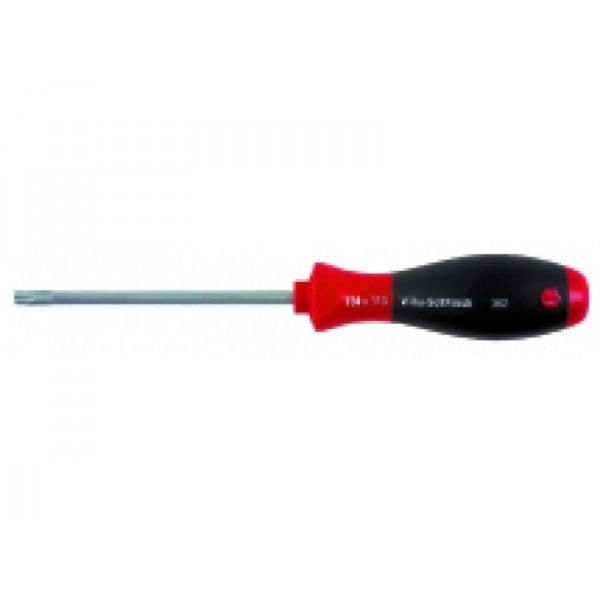 Pro SoftFinish slitsad skruvmejsel - WIHA - 6-punkts - 6-punkts mutterblad