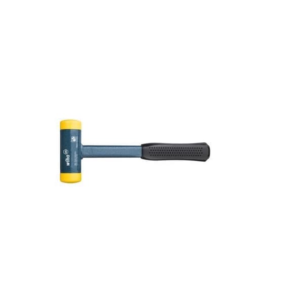 WIHA non-rebound mallet - Gula halvhårda spetsar - 02123