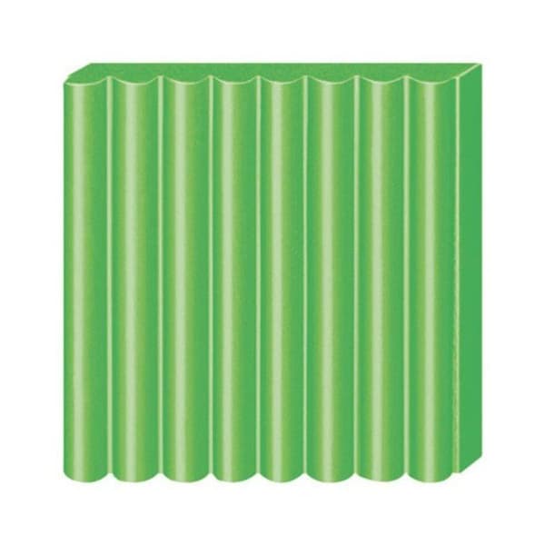 Polymerlera 57 g - Neon-effekt - Grön