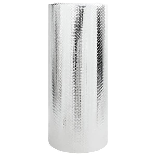 Värmereflekter - Cylindrisk - Silver - 1x30 m - Modern texturerad yta