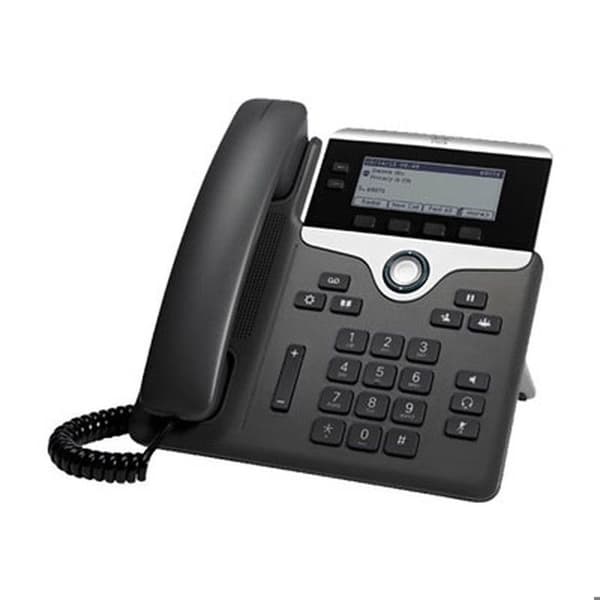 Cisco IP-telefon 7821 SIP VoIP-telefon, 2-linje SRTP