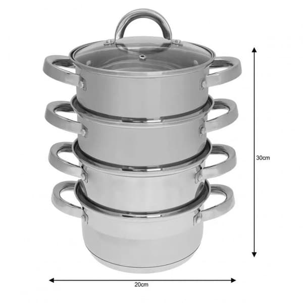 ÅNGKOKARE KLAUSBERG 5 DELAR 18cm KB-7137