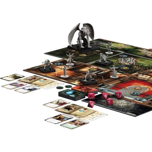 Kooperativt brädspel - ASMODEE - Les Demeures de l'Epouvante 2nd edition - Skräck och utredning