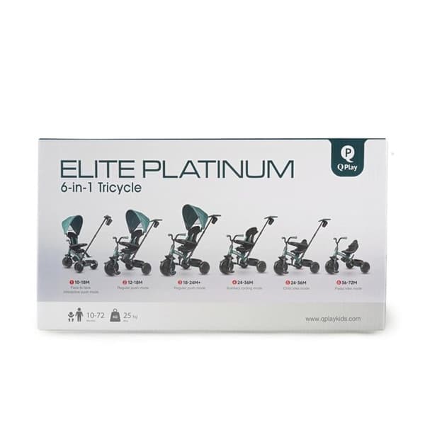 Trehjulig Elite Platinum Grå