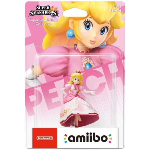 Amiibo Figur - Peach N°2 • Super Smash Bros. Collection