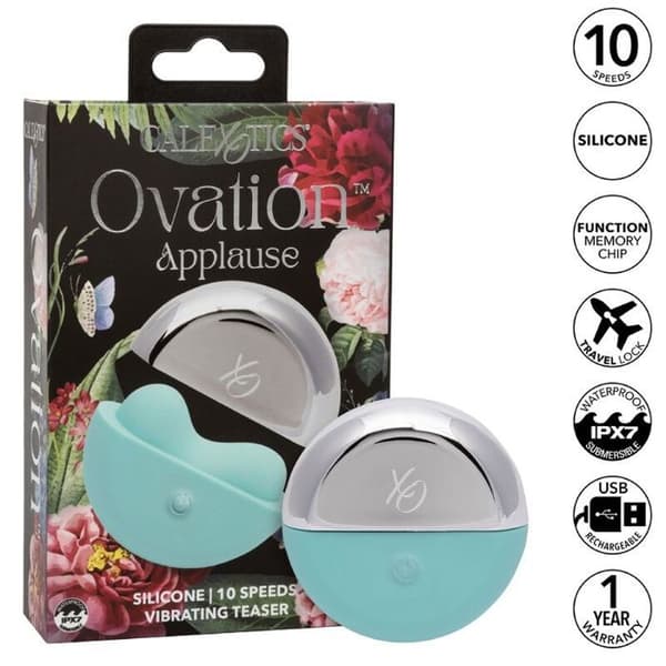 CALEXOTICS - OVATION STIMULATOR FÖR KLITORIS GRÖN AQUA -