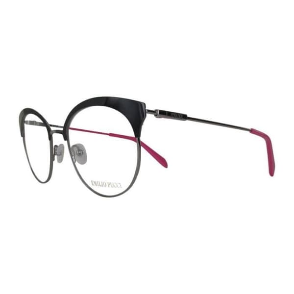 Glasögon - EMILIO PUCCI - EP5086-005-52 - Metall - Silver - Storlek 52mm