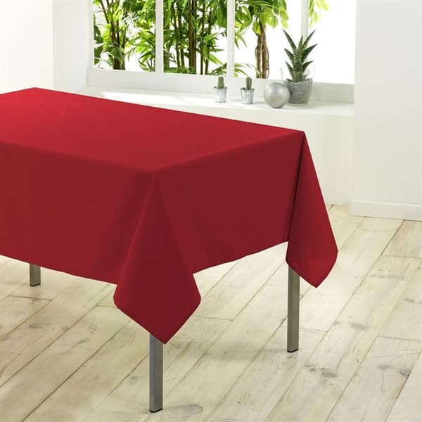 Vanlig rektangulär duk 300 cm ESSENTIEL röd