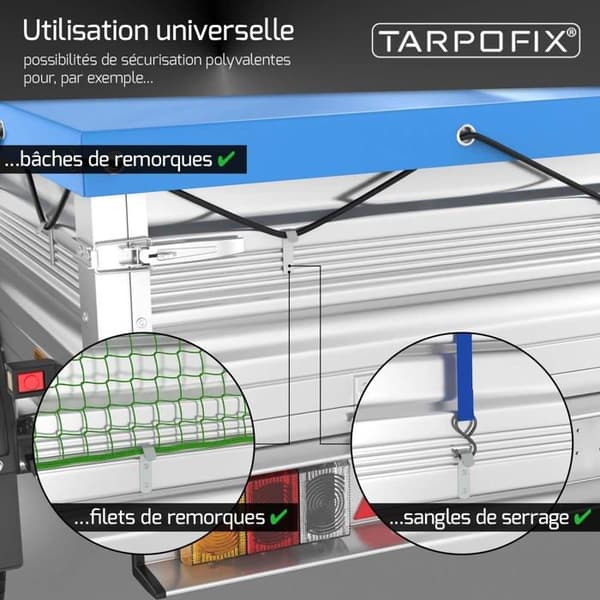 Krok - kam - hängring - Tarpofix ögonbult - PH1-NT-STK