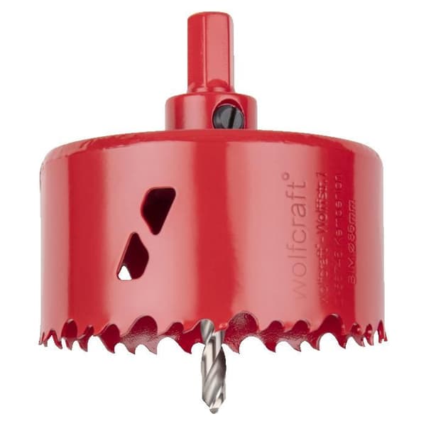 BiM Multi Material Hålsåg - WOLFCRAFT - Diameter 86 mm - Skärdjup 40 mm