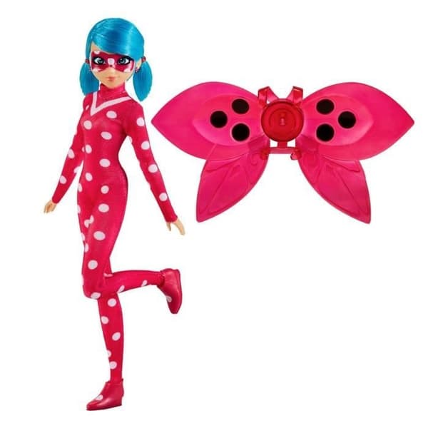 BANDAI artikulerad modedocka - Miraculous - Cosmobug - 26 cm