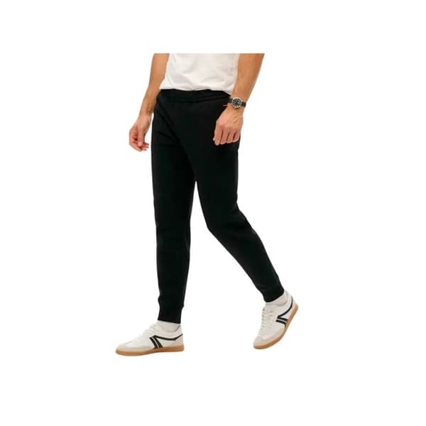 Jogging Superdry Herr Essential Svart Bomull