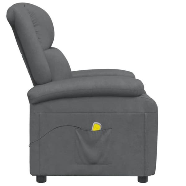 Massagestol Grått konstläder