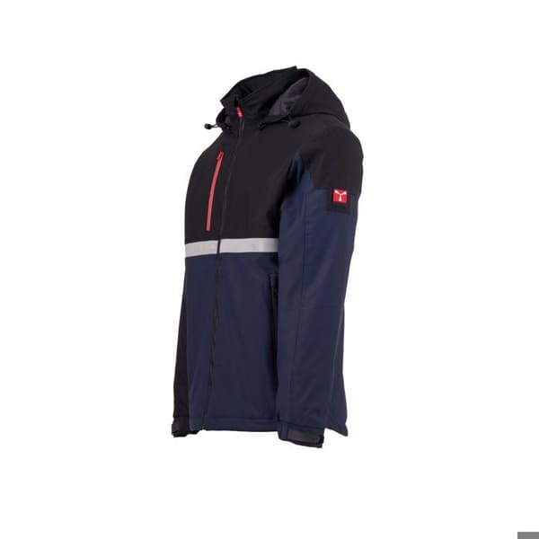 Vattentät jacka Payper Wear Wise Lite Pad - marinblå/svart
