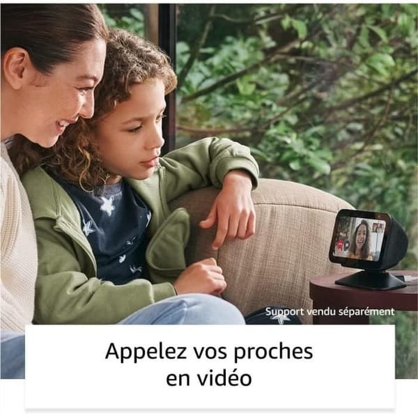 Ansluten skärm - AMAZON - ECHO SHOW 5 (3:e gen.) - 10" - Svart